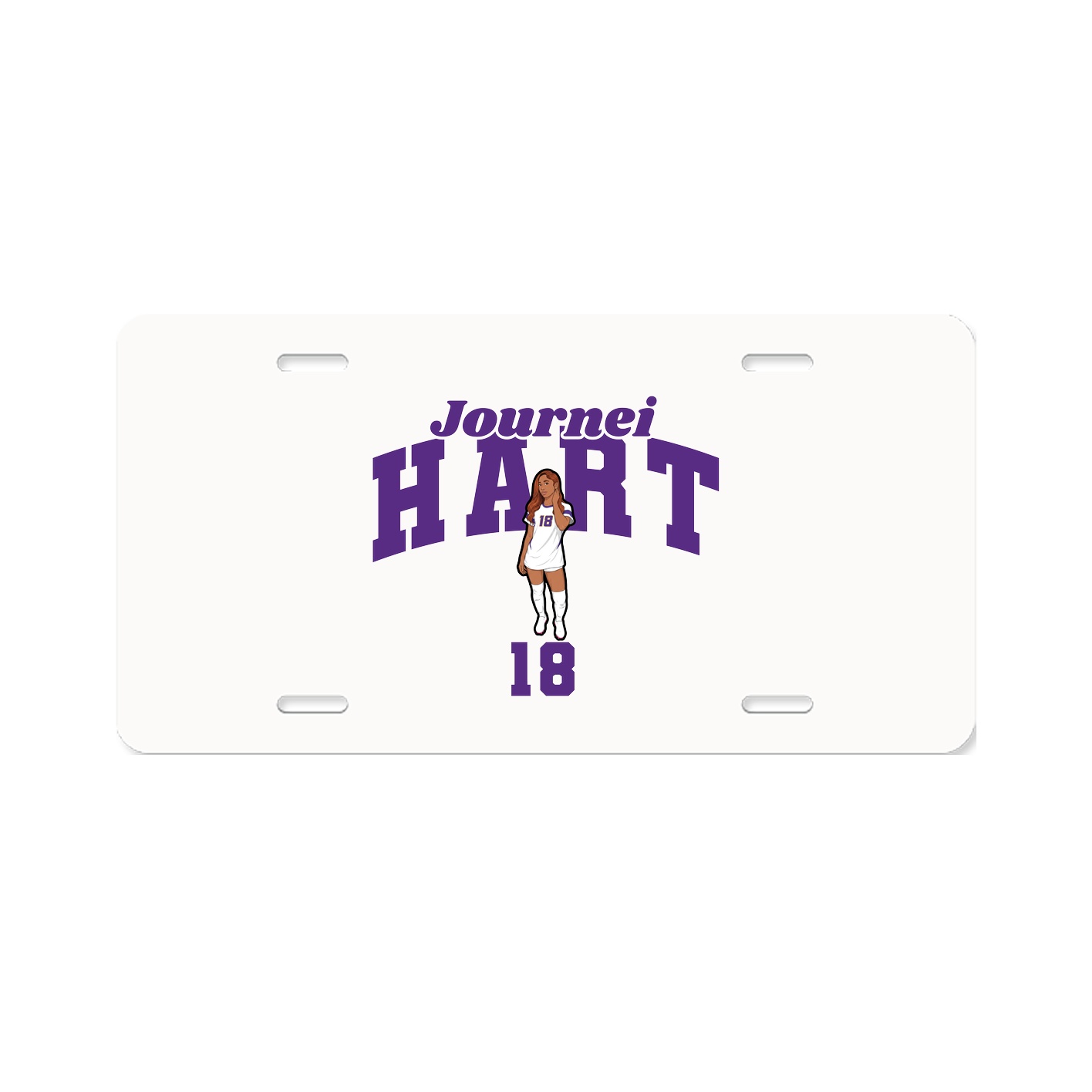 License Plate — Signature Arch in Classic