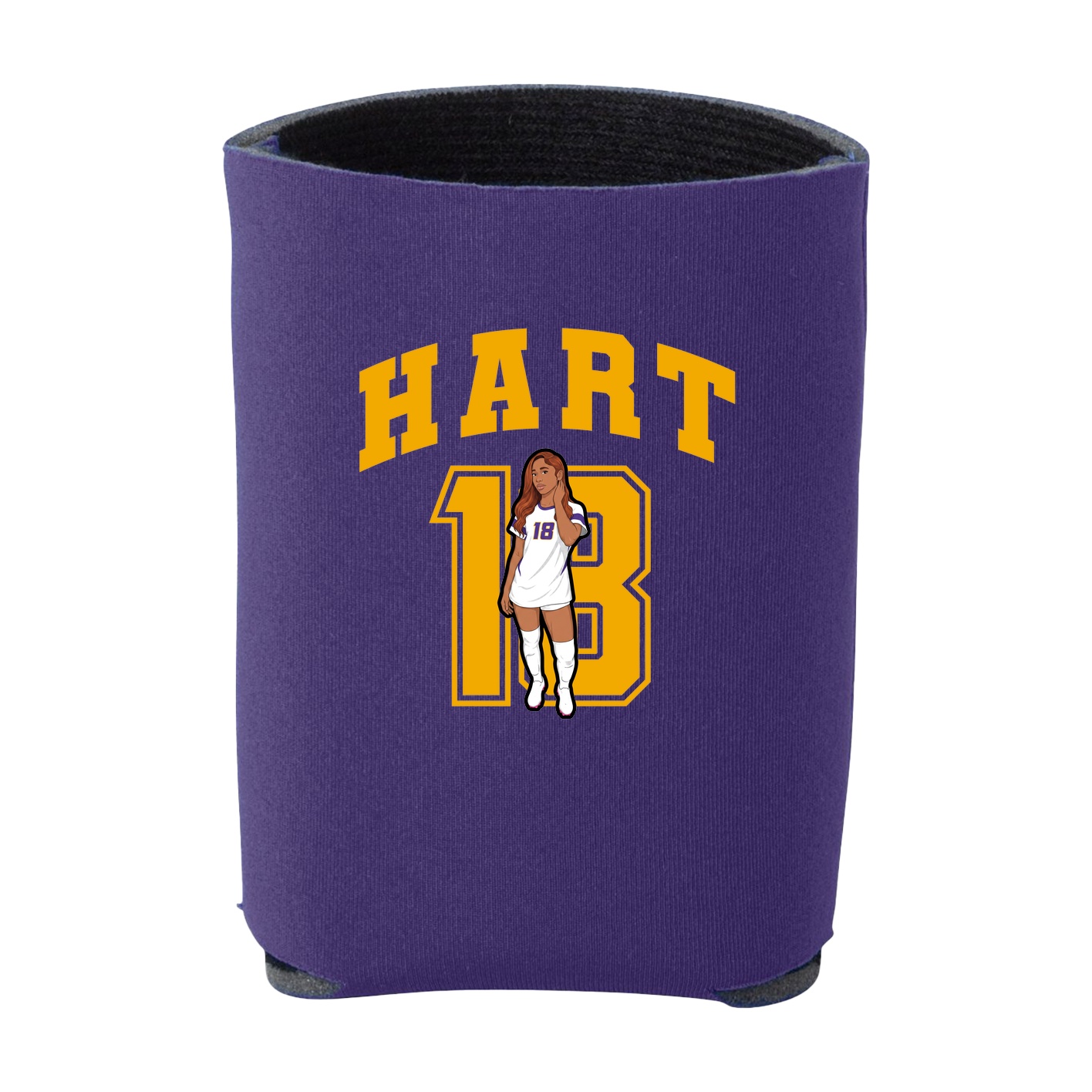Can Holder — Number in Purple