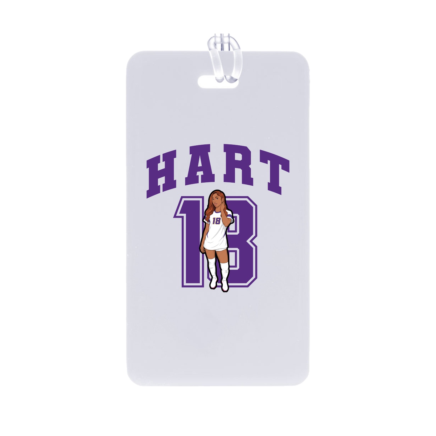 Bag Tag — Number in Classic