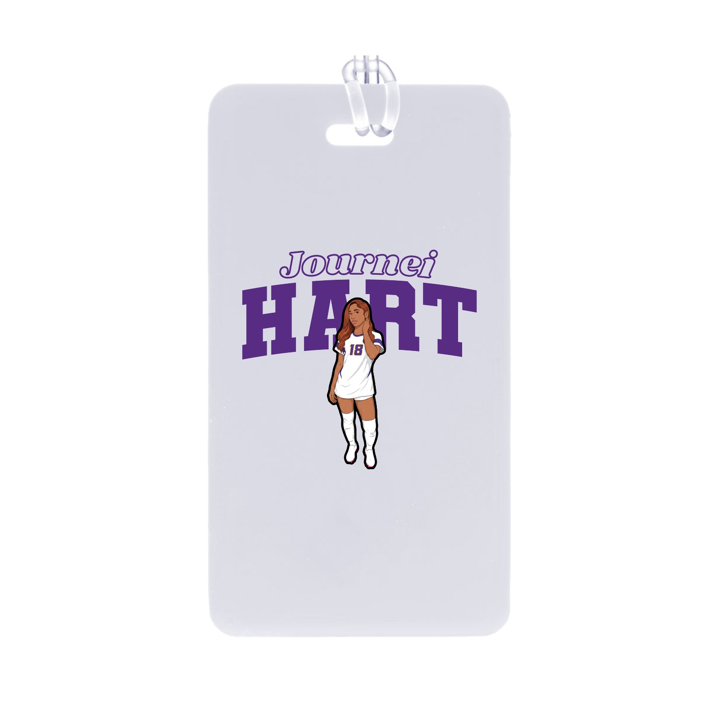 Bag Tag — Name Arch in Classic
