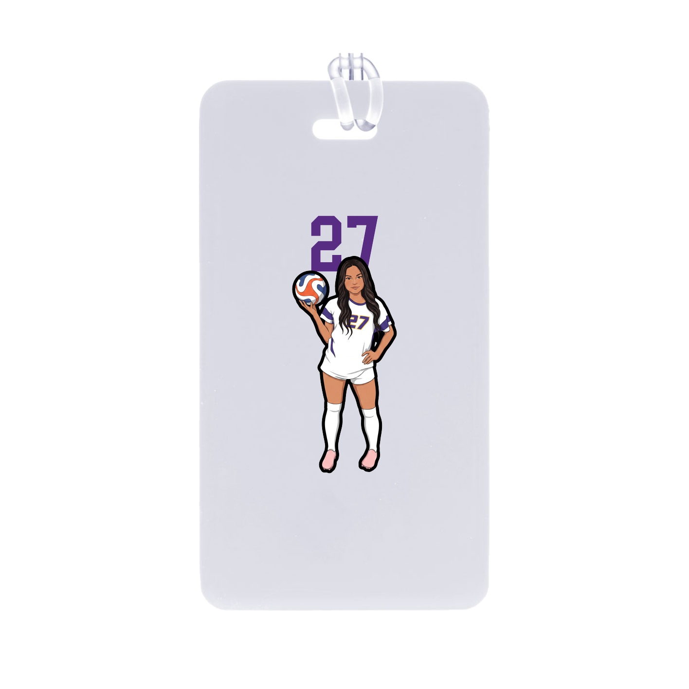 Bag Tag — Number Top in Classic