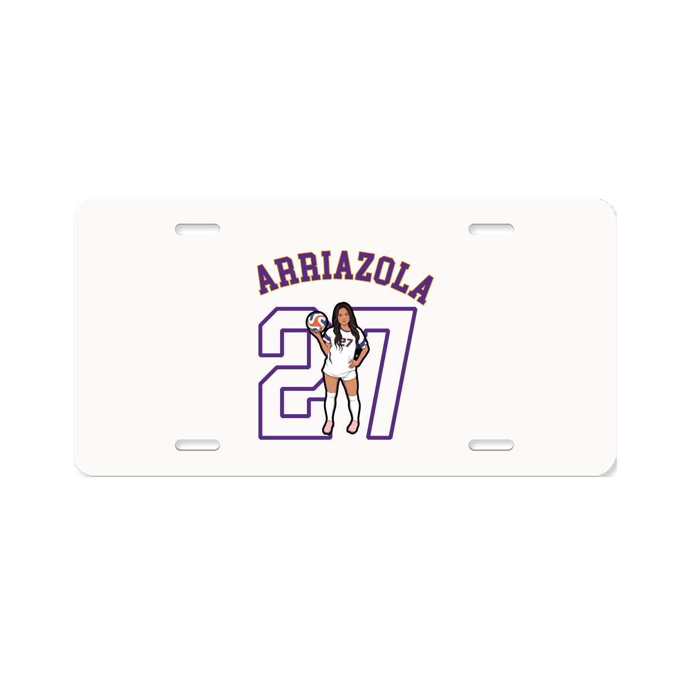 License Plate — Shirsey Arch in Classic