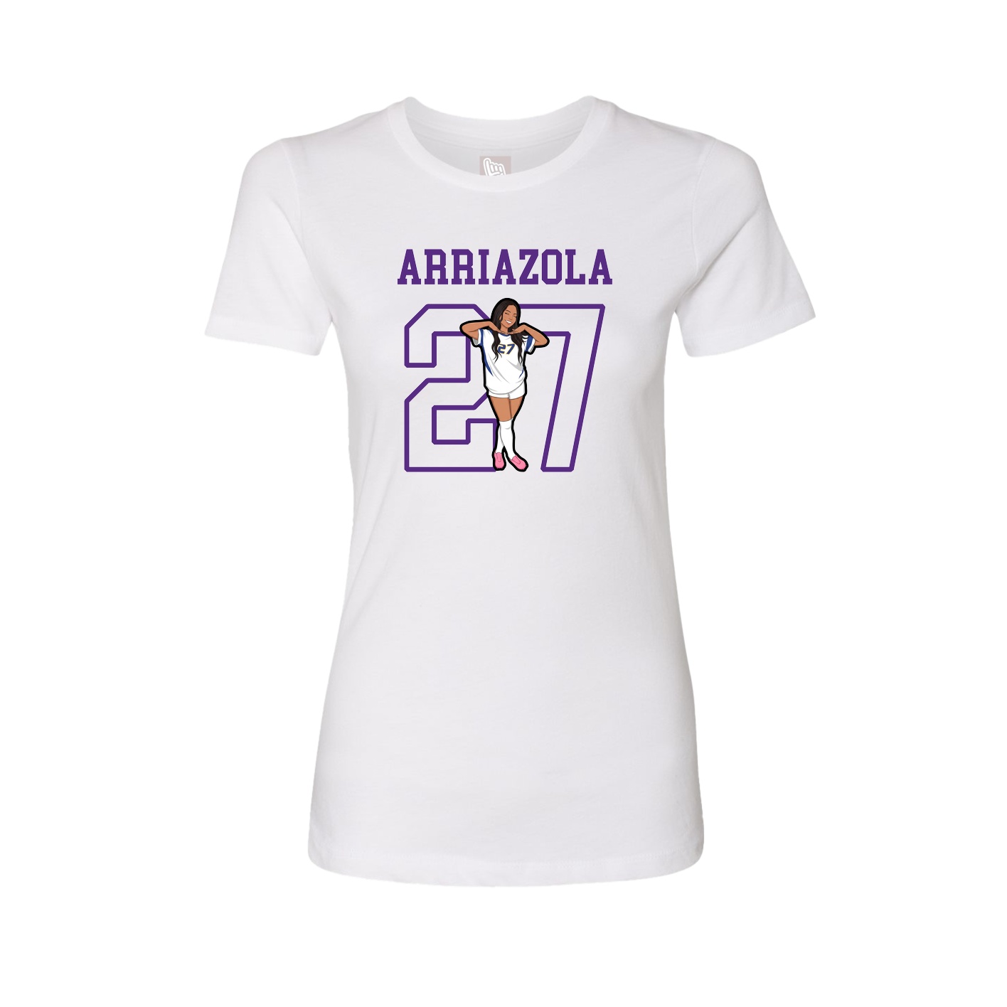Fitted Women's Tee — Shirsey in White
