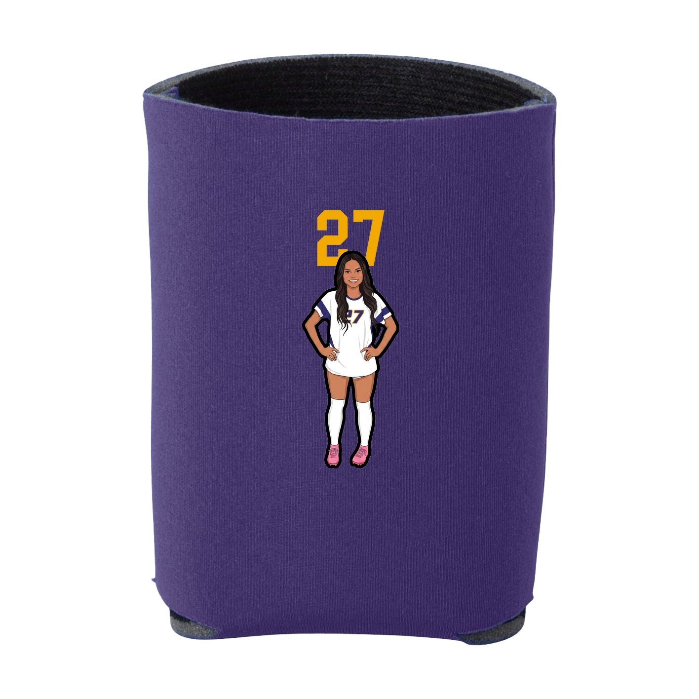 Can Holder — Number Top in Purple