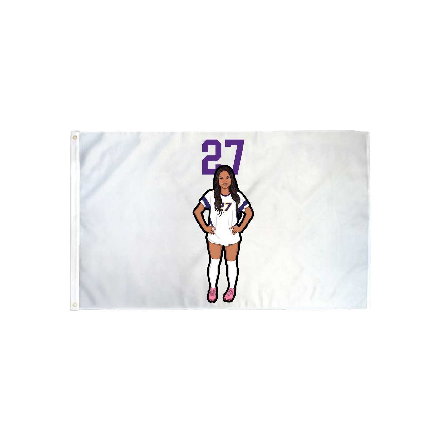 3x5 Flag — Number Top in Classic