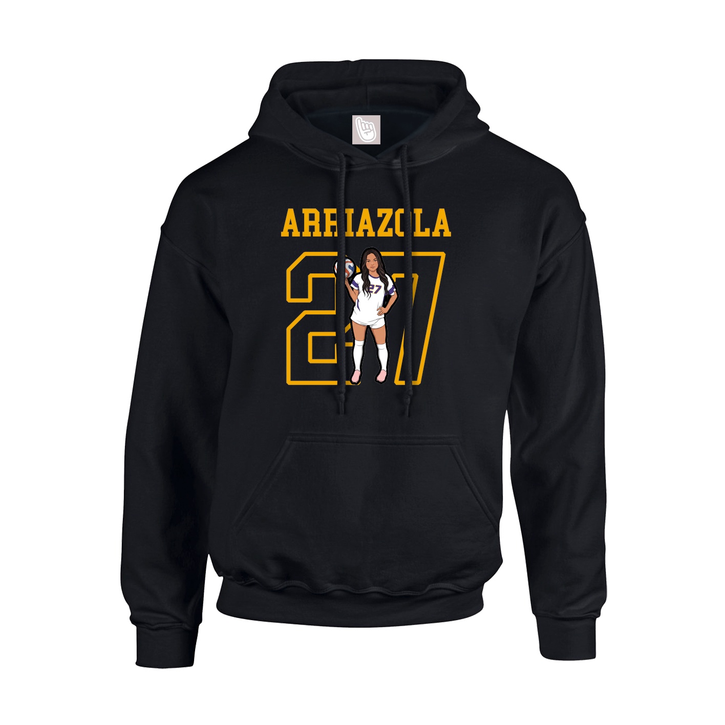 Hoodie — Shirsey in Black