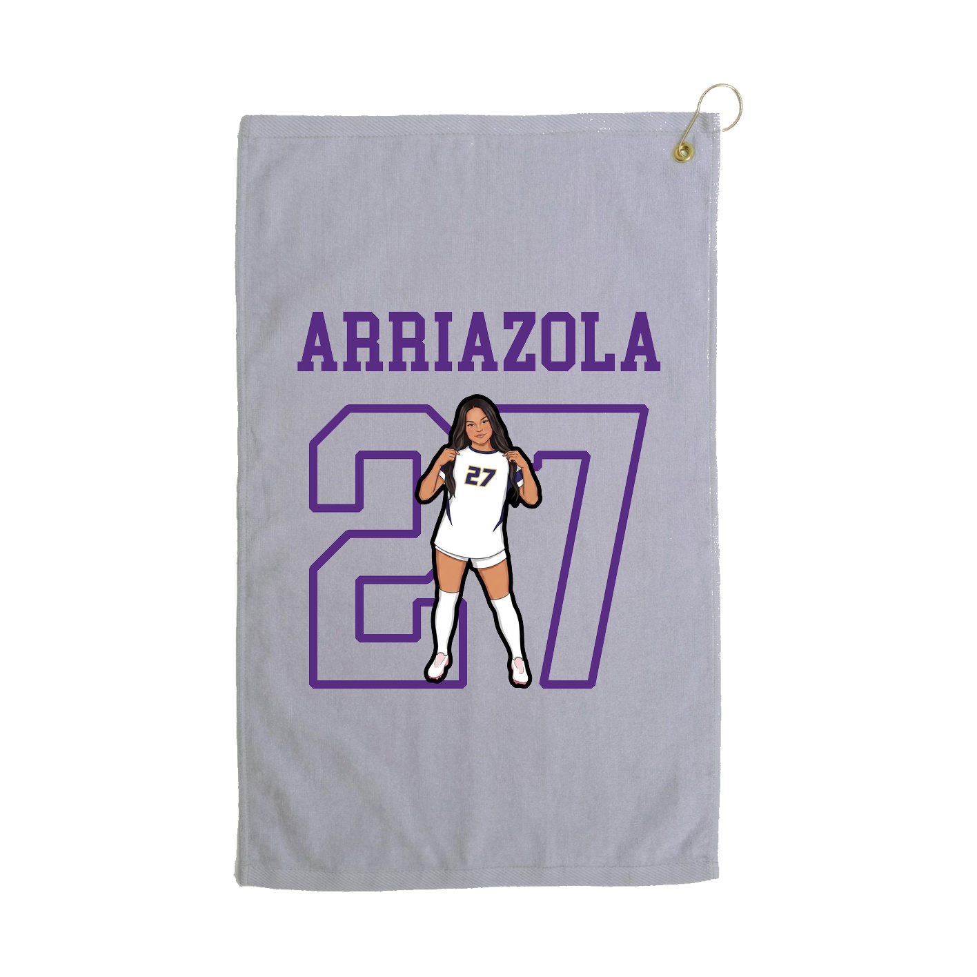 Golf Towel — Shirsey in Grey