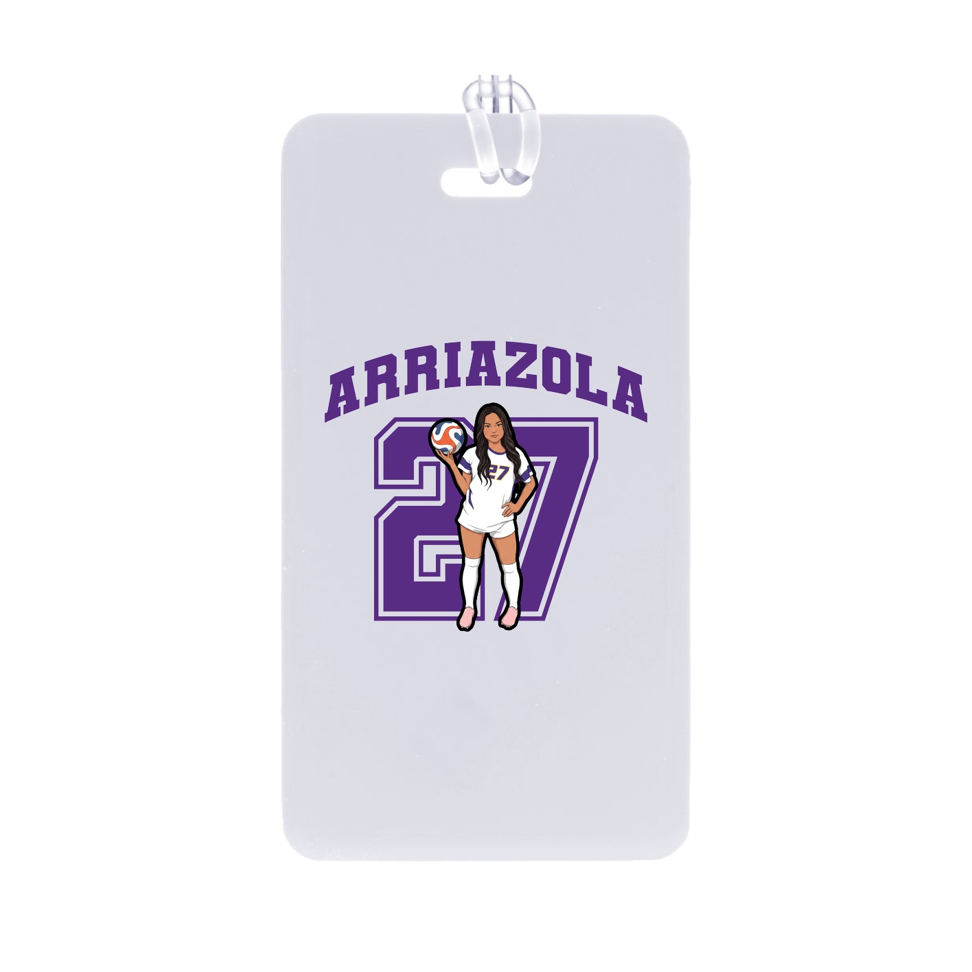 Bag Tag — Number in Classic