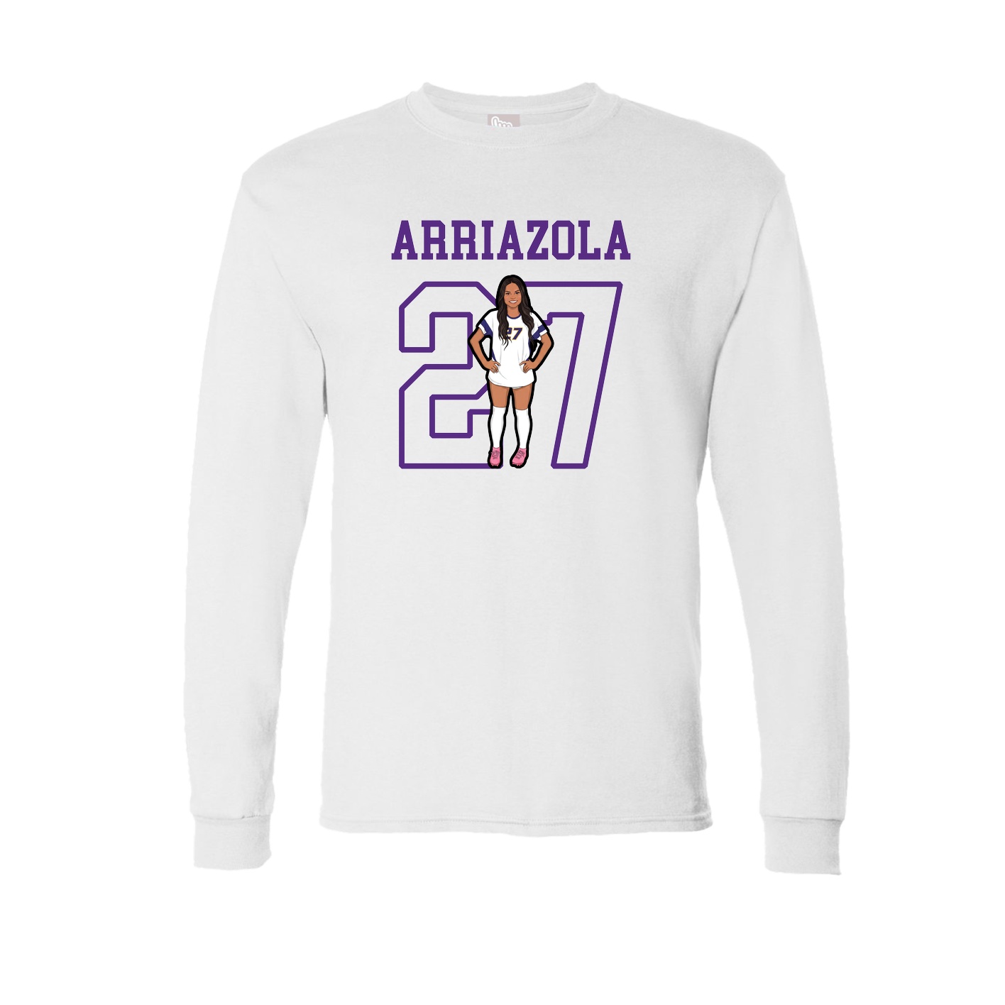Long Sleeve Tee — Shirsey in White