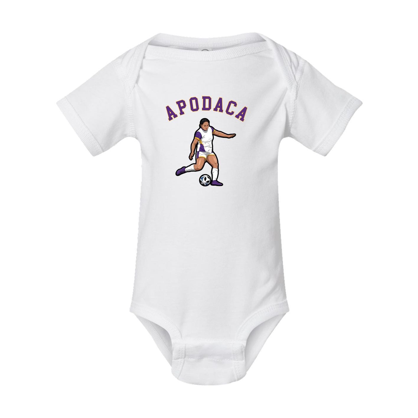 Baby Onesie — Shirsey Arch in White
