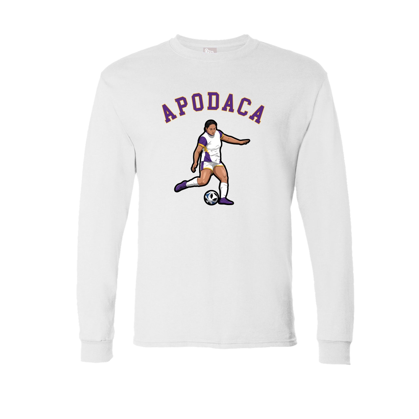 Long Sleeve Tee — Shirsey Arch in White