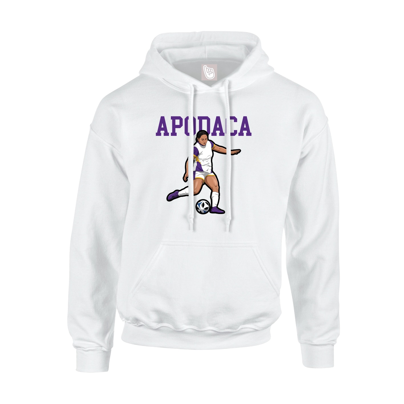 Youth Hoodie — Shirsey in White