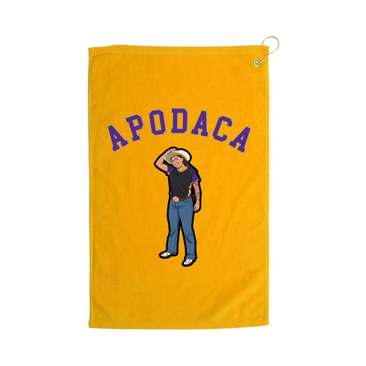 Golf Towel — Shirsey Arch in Gold