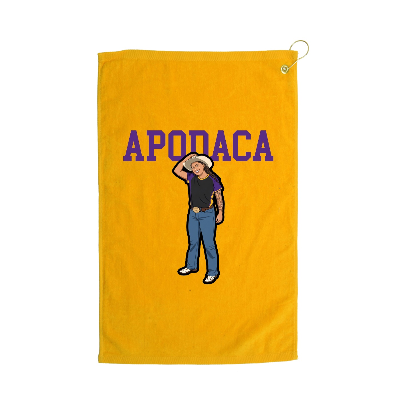 Golf Towel — Shirsey in Gold