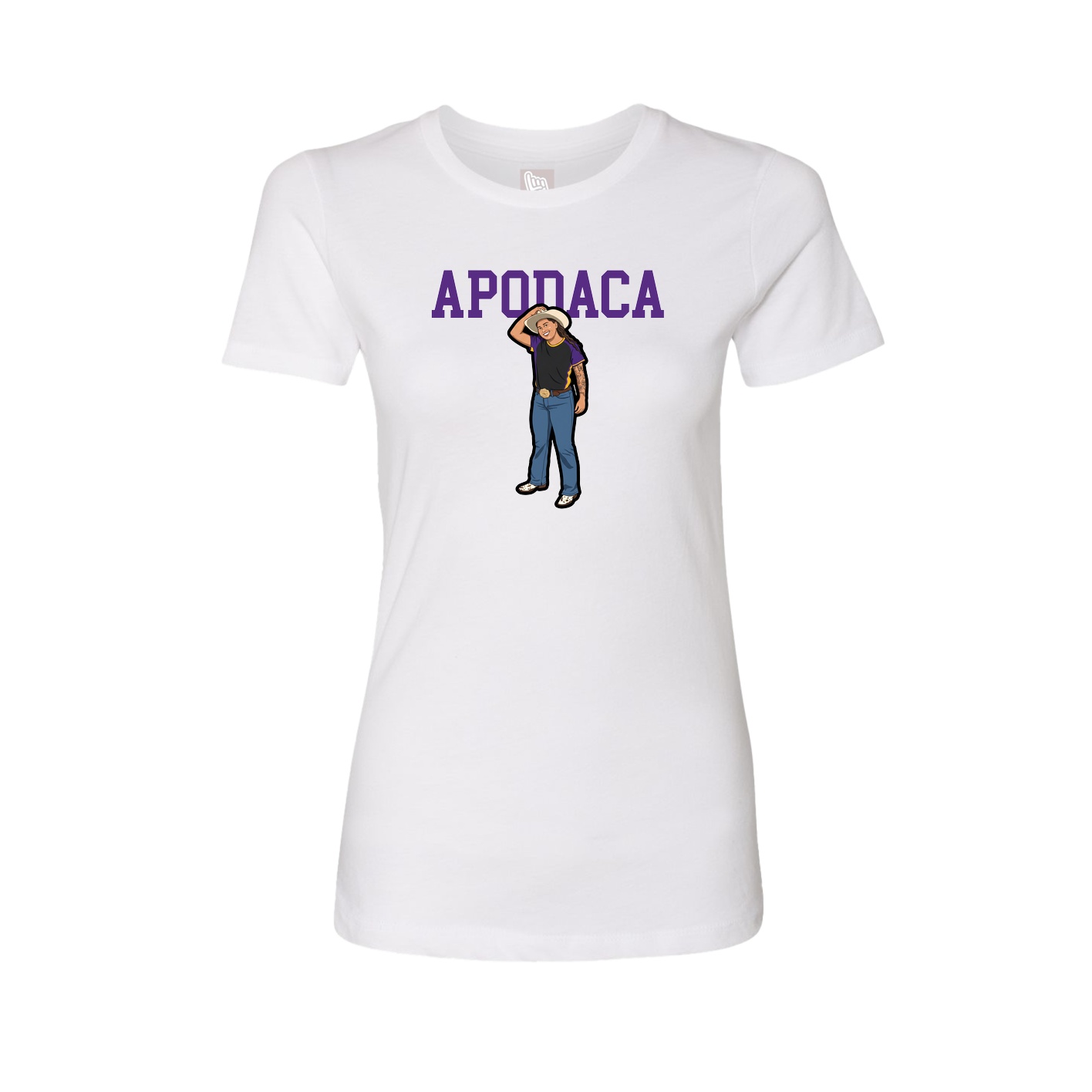Fitted Women's Tee — Shirsey in White