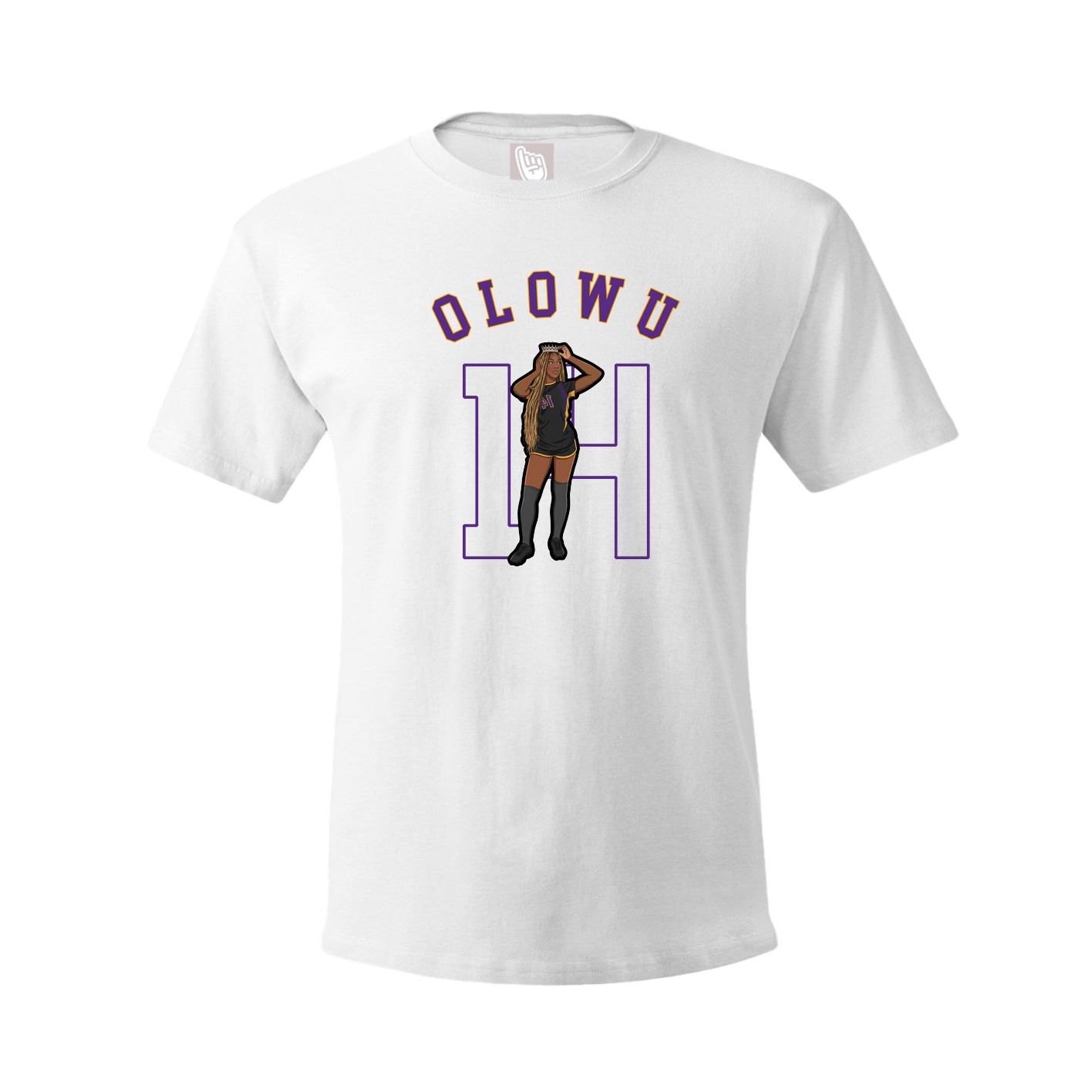 Youth Tee — Shirsey Arch in White