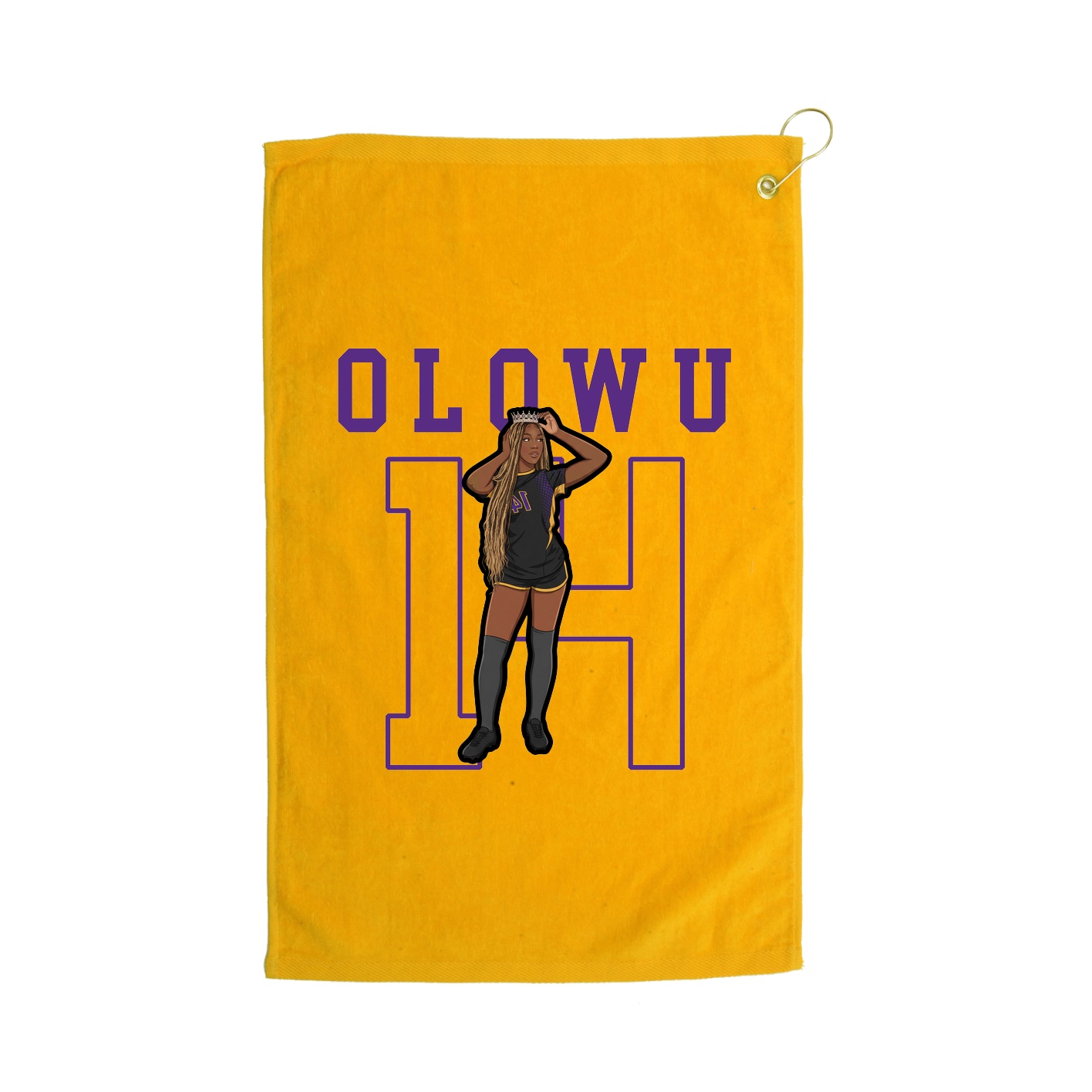 Terry Velour Golf Towel