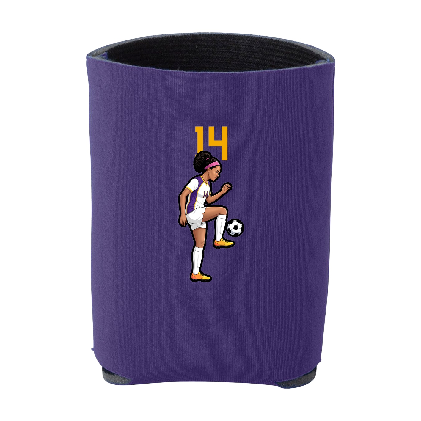Can Holder — Number Top in Purple