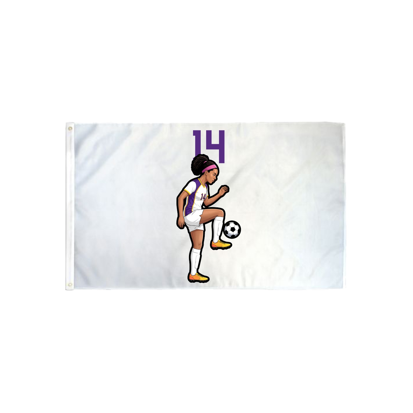 3x5 Flag — Number Top in Classic