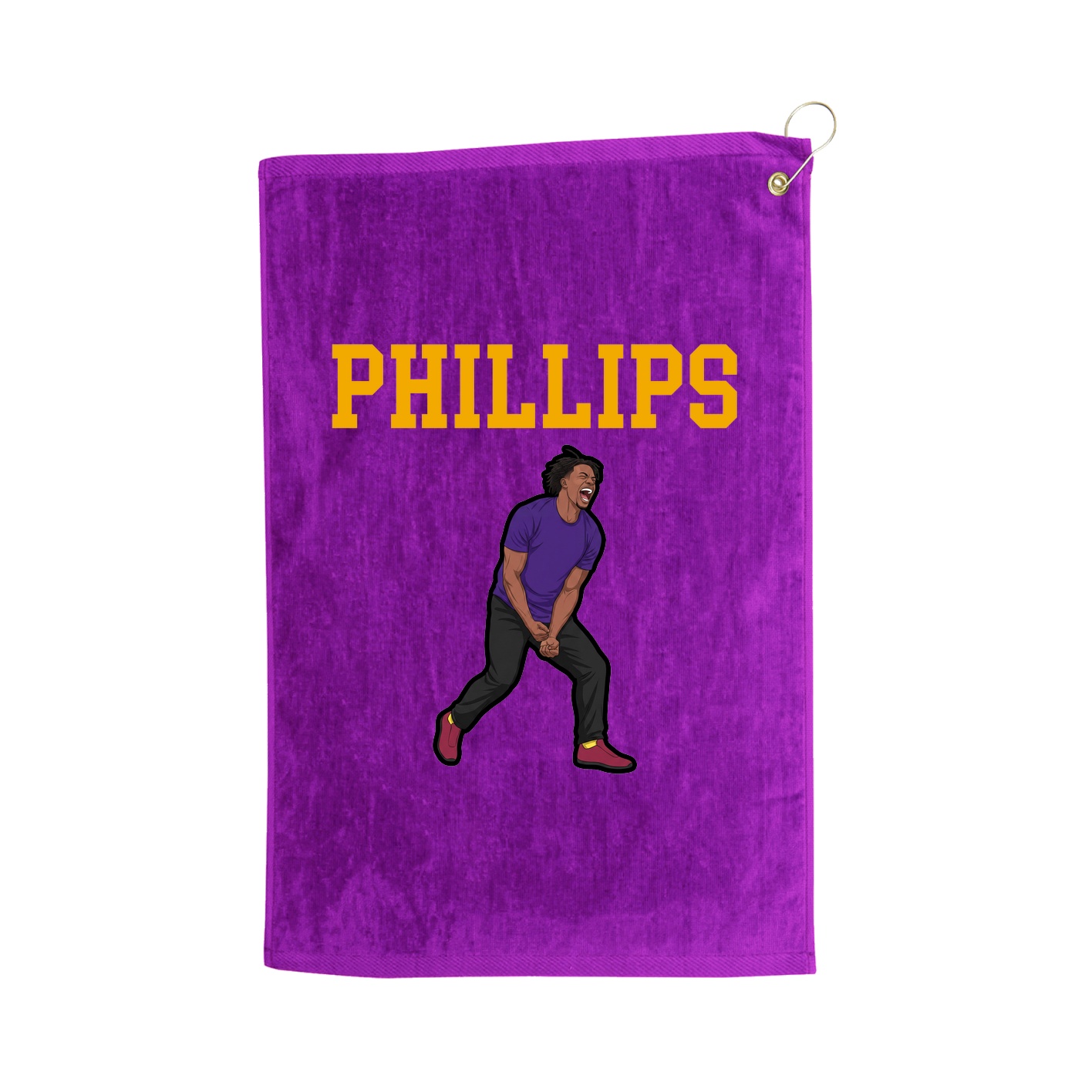 Golf Towel — Shirsey in Purple