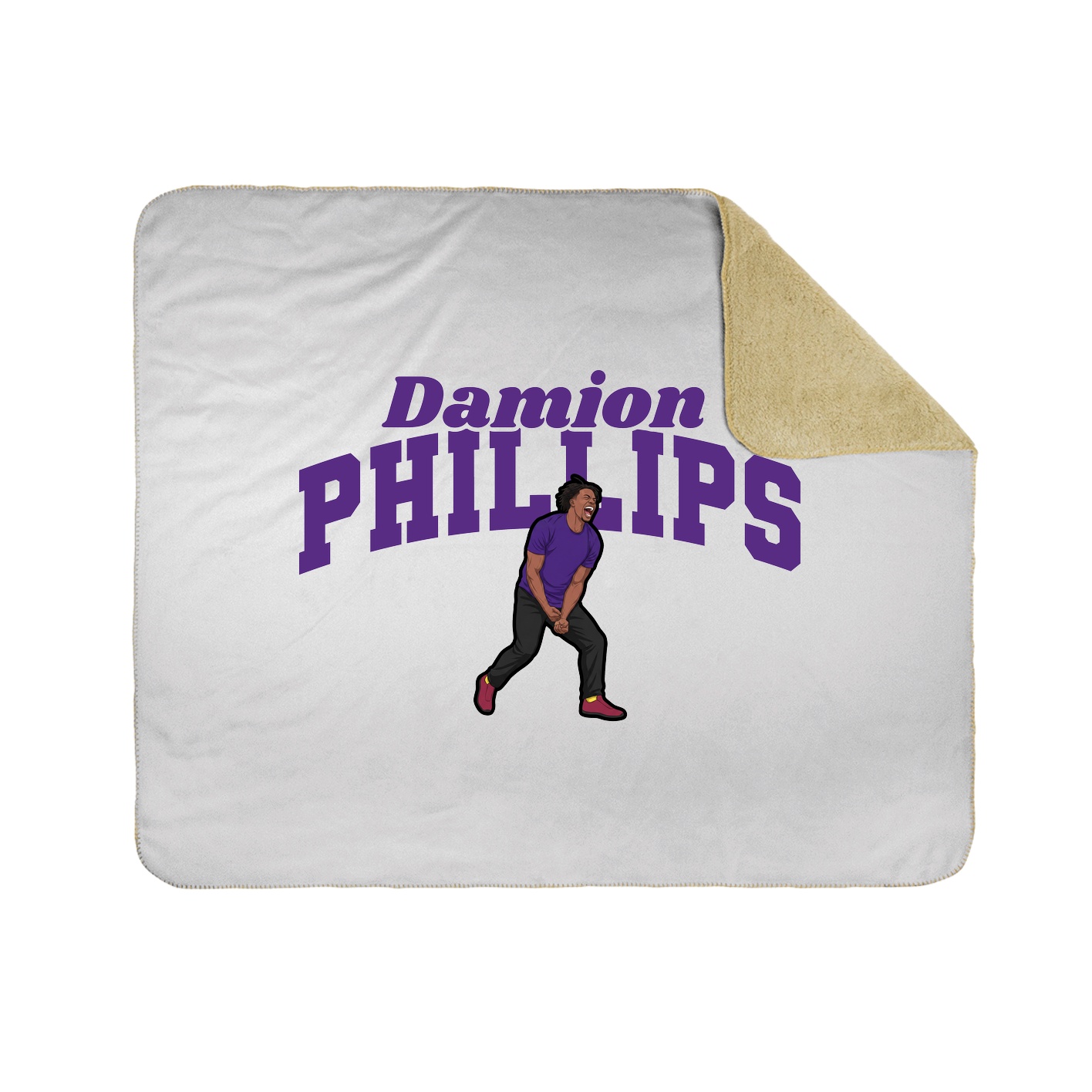 Throw Blanket — Signature Arch in White