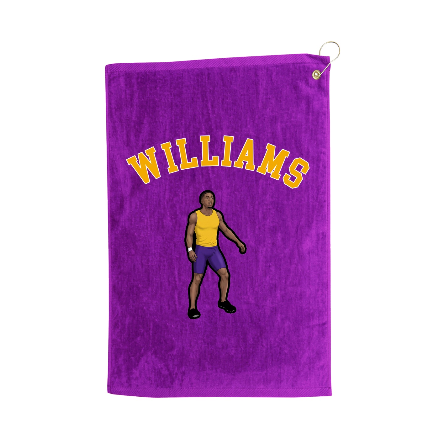 Golf Towel — Shirsey Arch in Purple