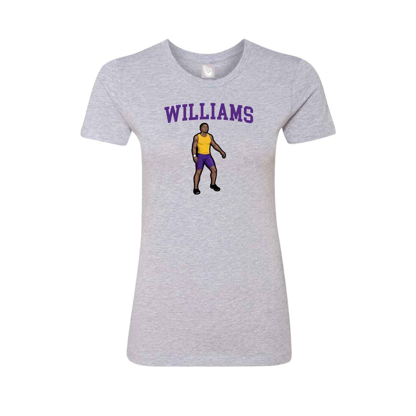 Fitted Women's Tee — Shirsey in Grey