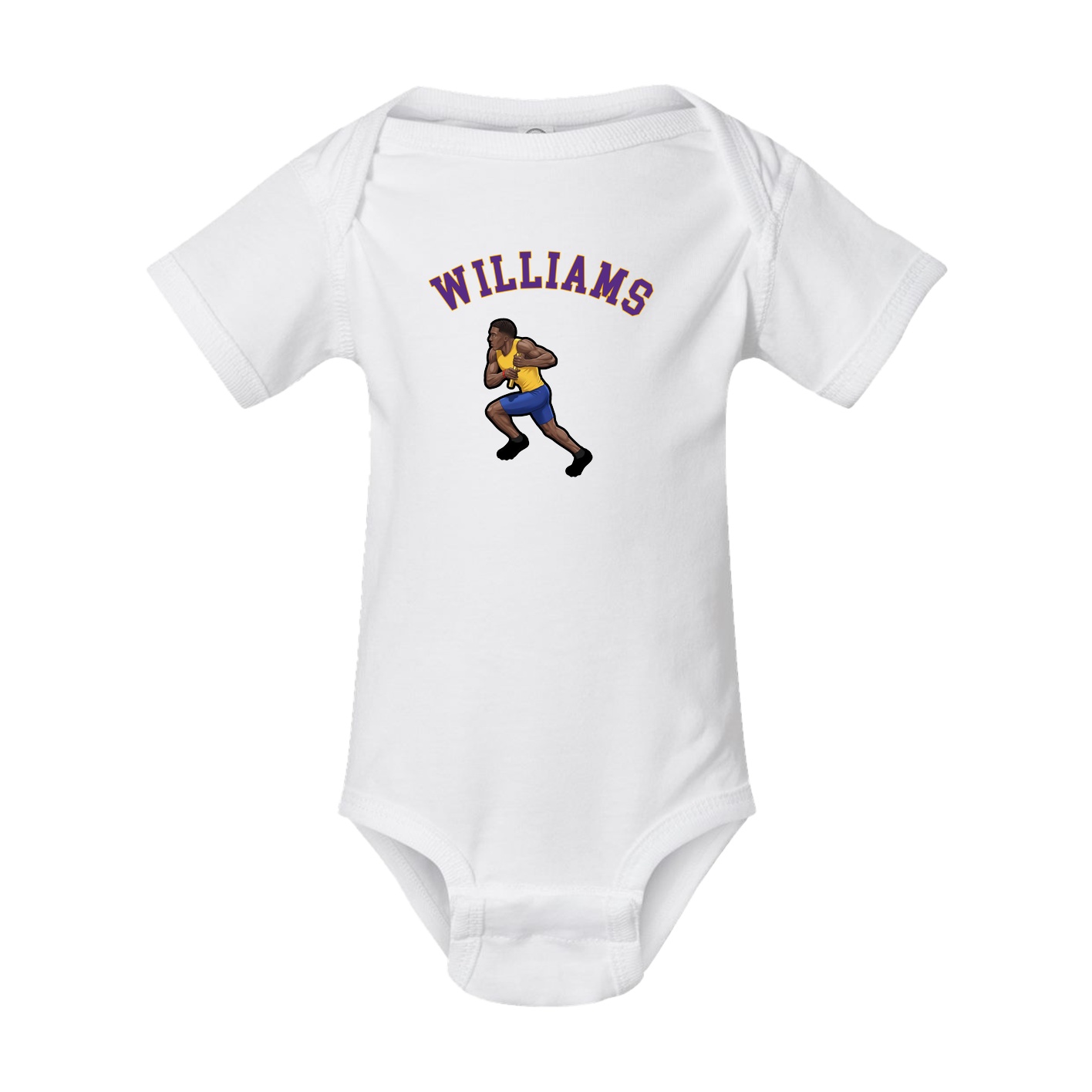 Baby Onesie — Shirsey Arch in White