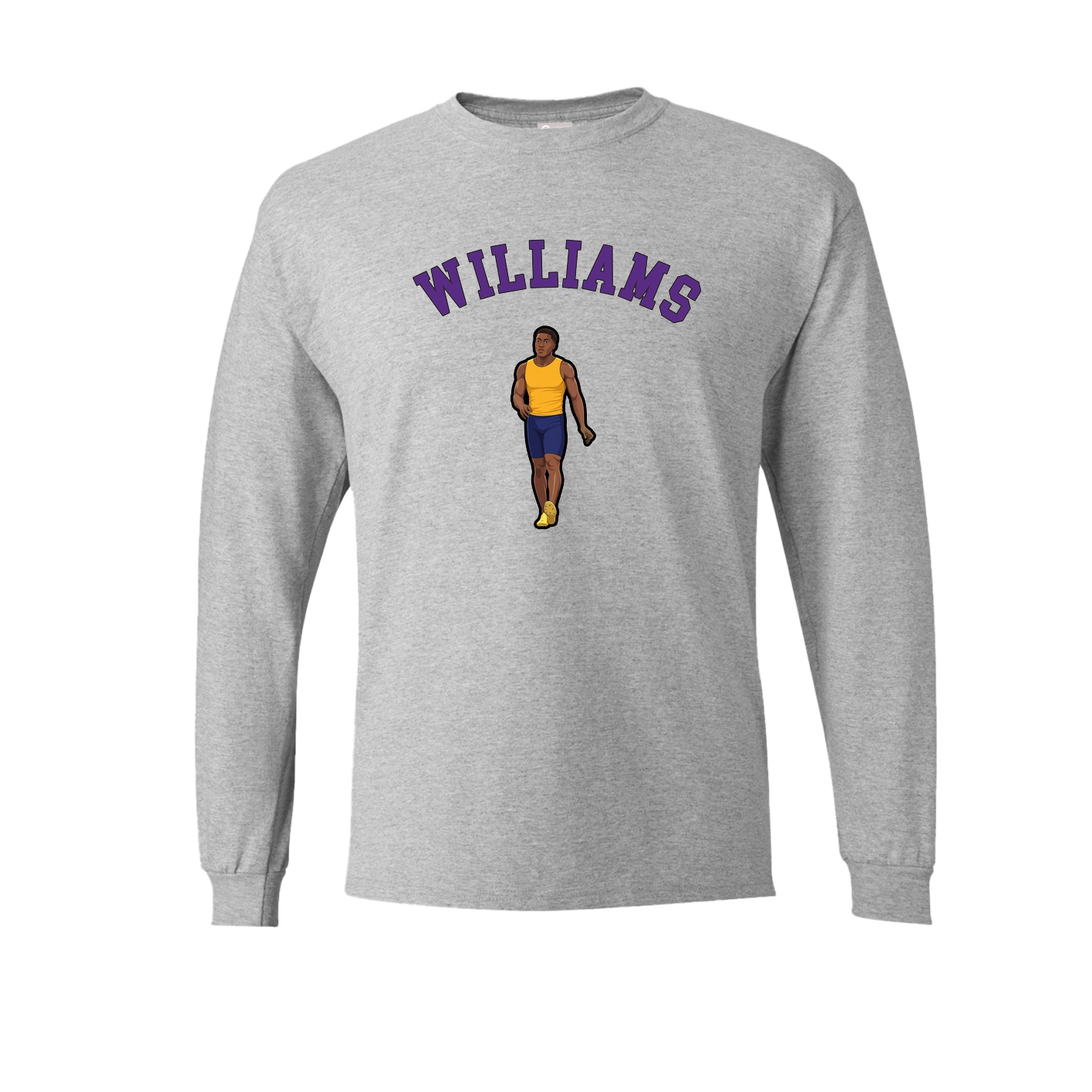 Long Sleeve Tee — Shirsey Arch in Grey