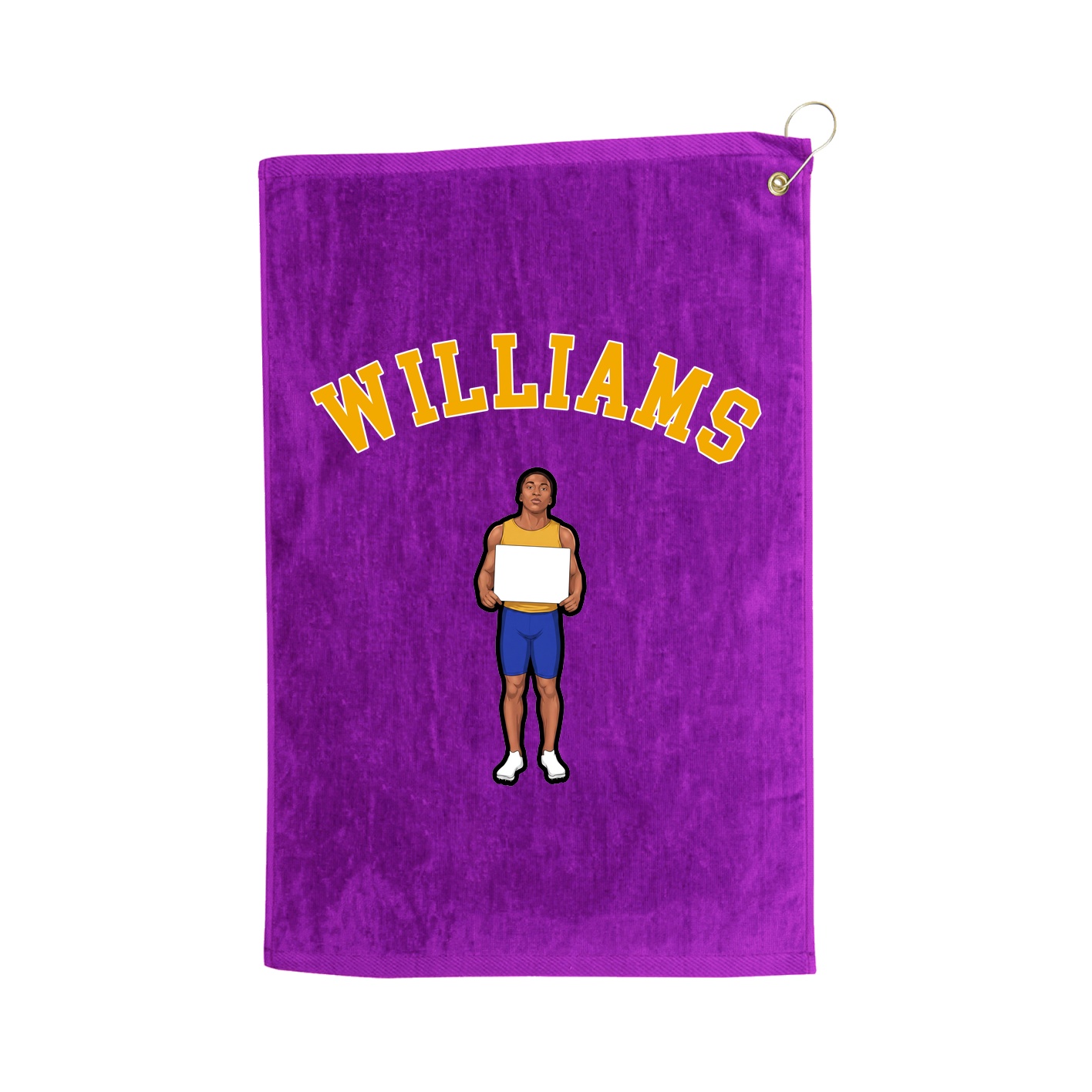 Golf Towel — Shirsey Arch in Purple