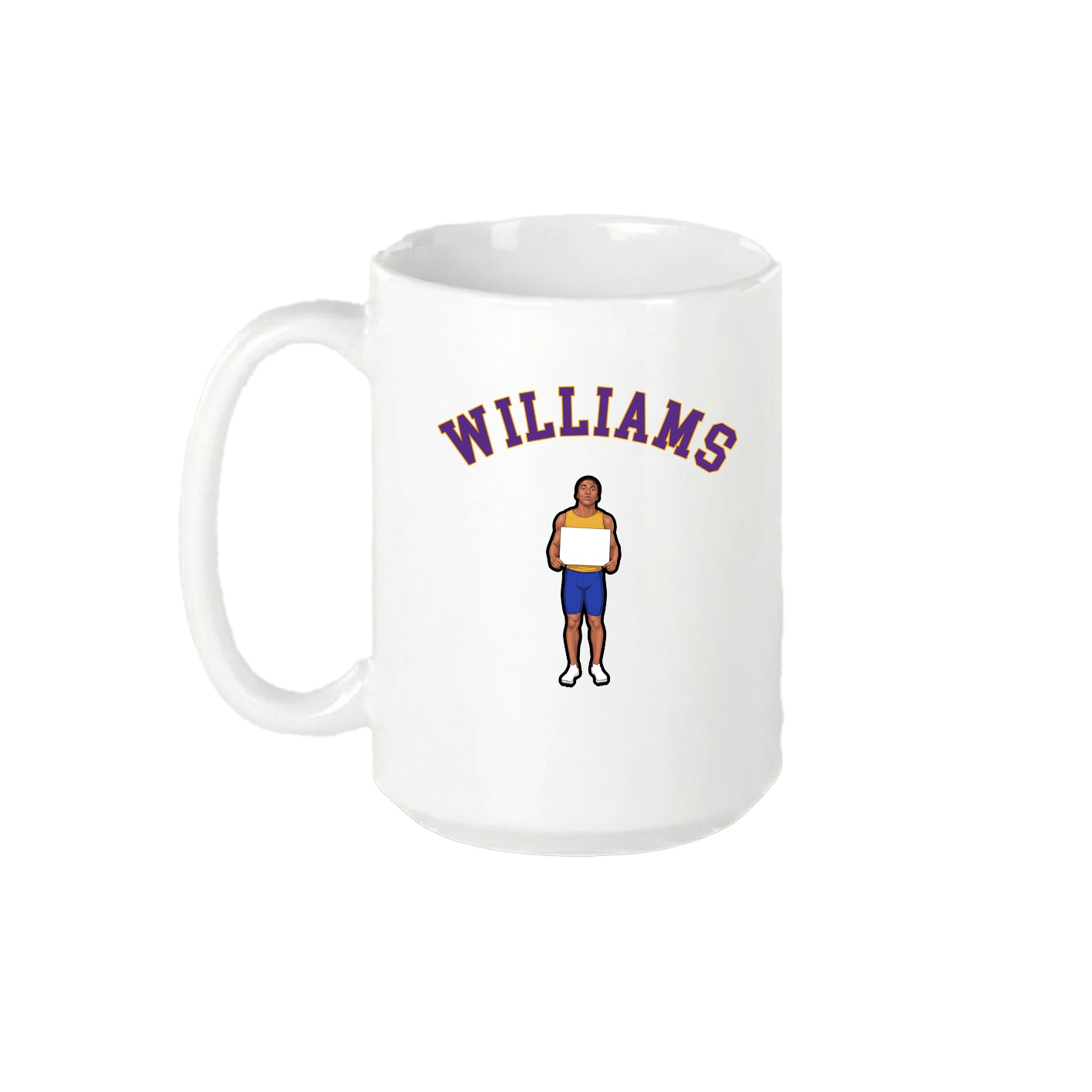 15oz Coffee Mug — Shirsey Arch in White