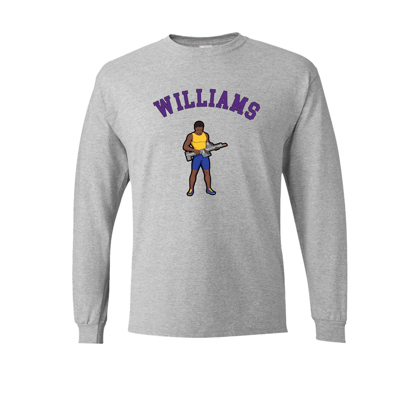 Long Sleeve Tee — Shirsey Arch in Grey