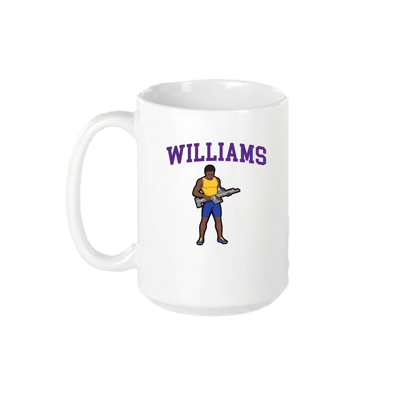 15oz Coffee Mug — Shirsey in White
