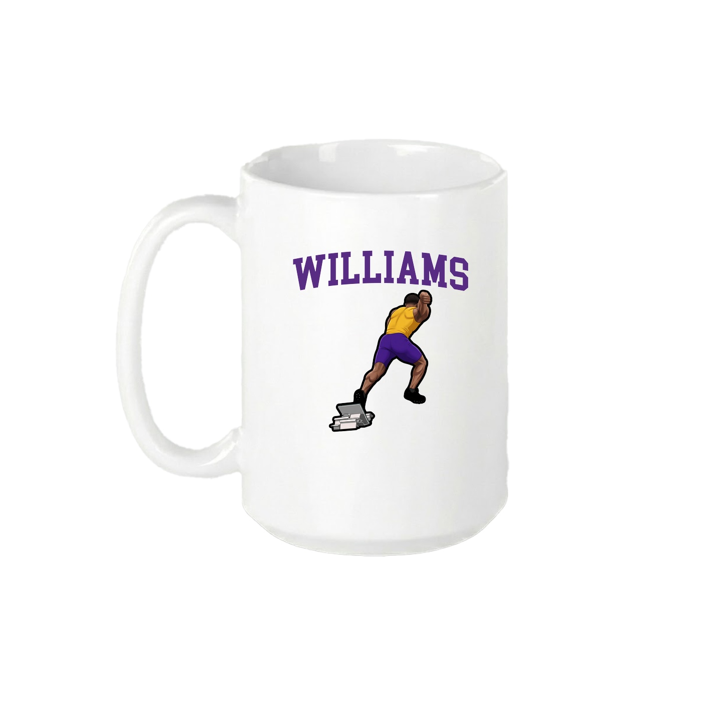 15oz Coffee Mug — Shirsey in White