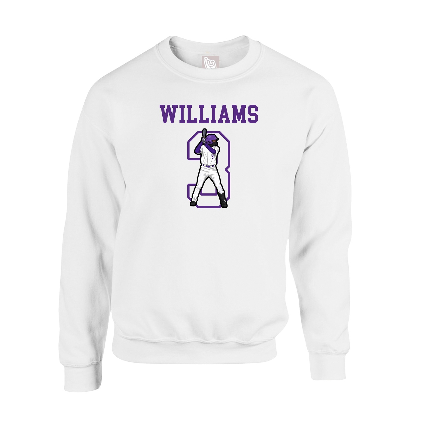 Fleece Crew — Shirsey in White