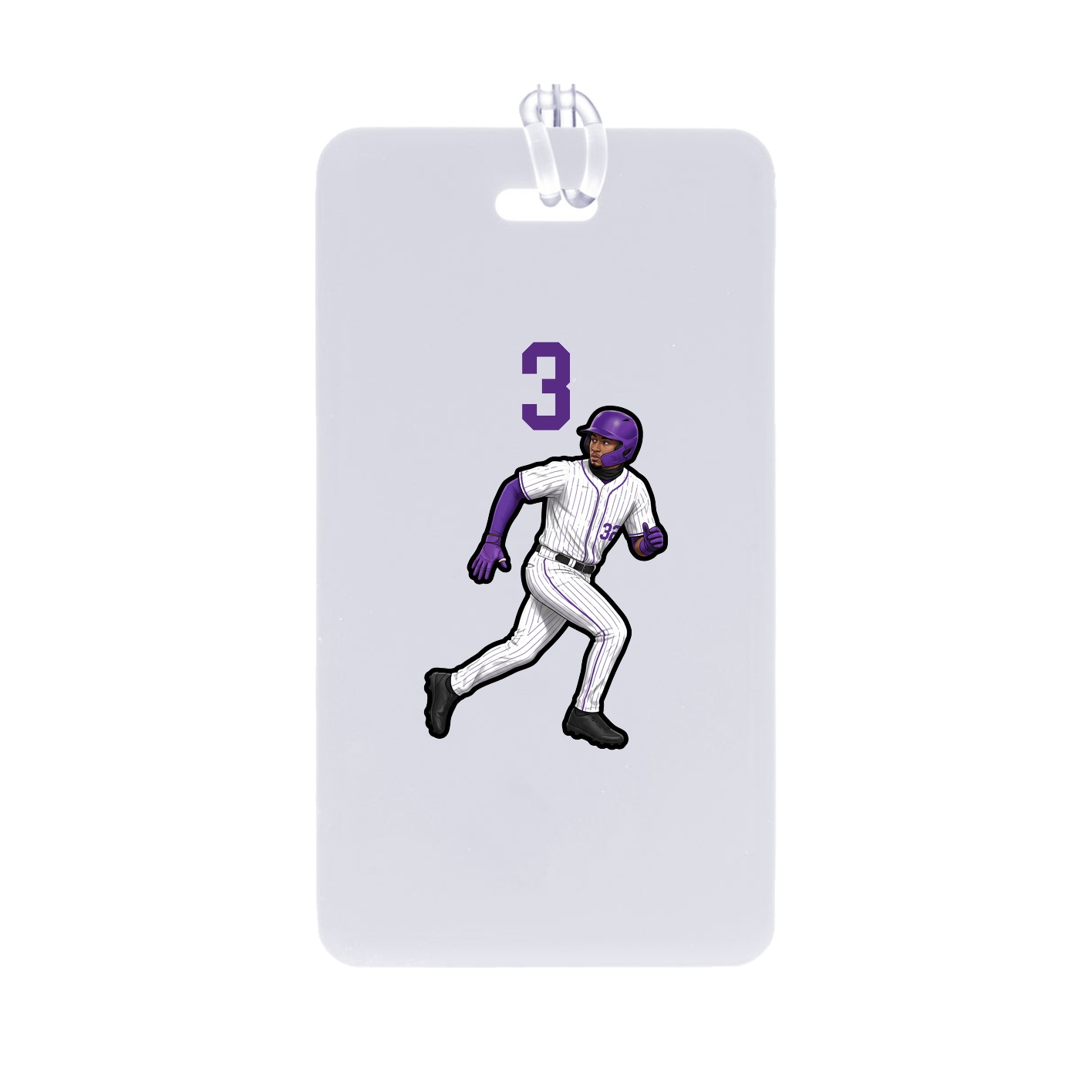 Bag Tag — Number Top in Classic