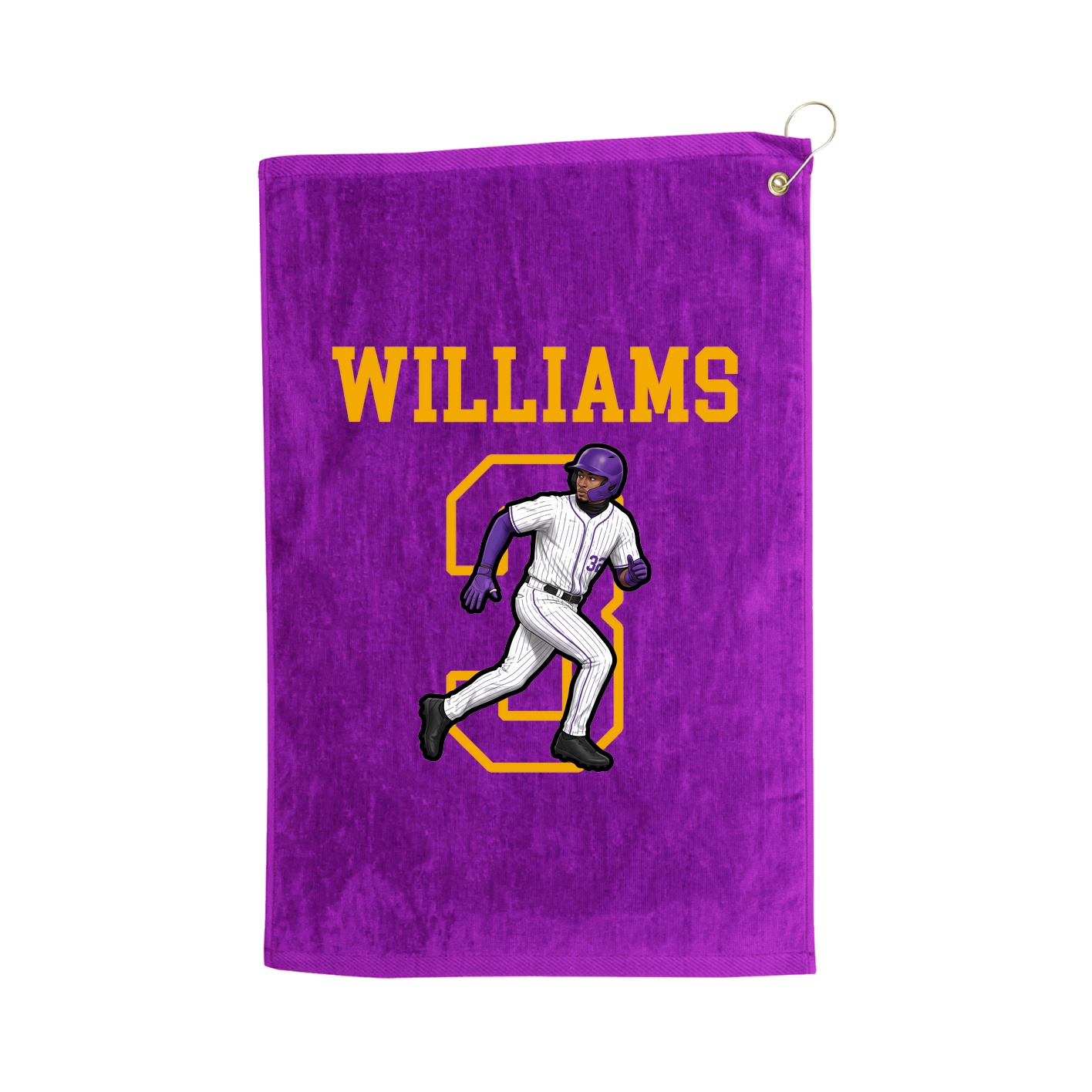 Golf Towel — Shirsey in Purple