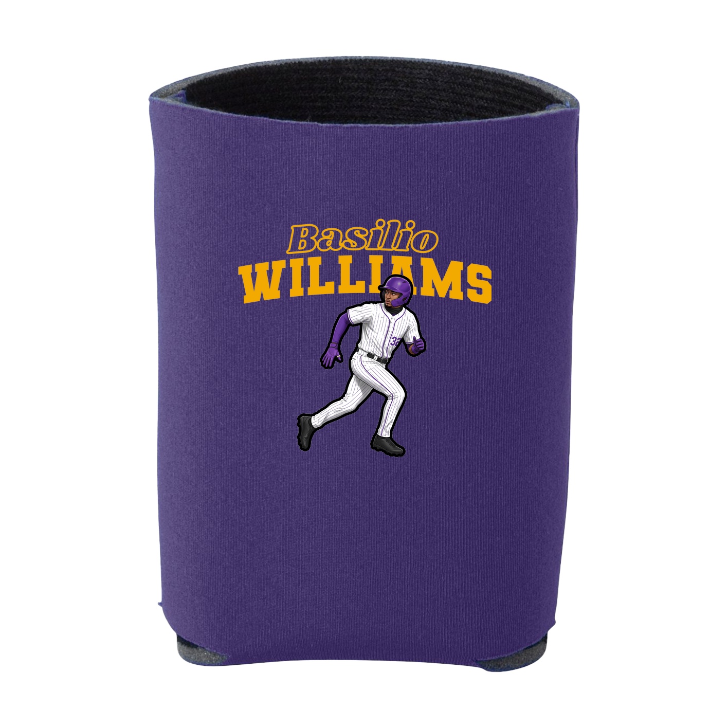 Can Holder — Name Arch in Purple