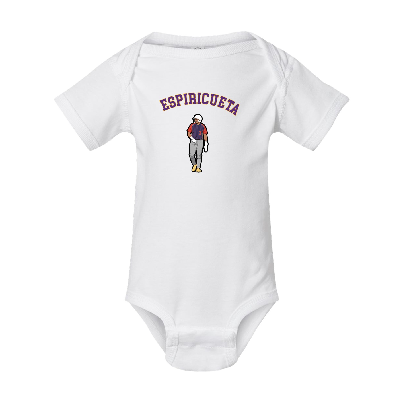 Baby Onesie — Shirsey Arch in White