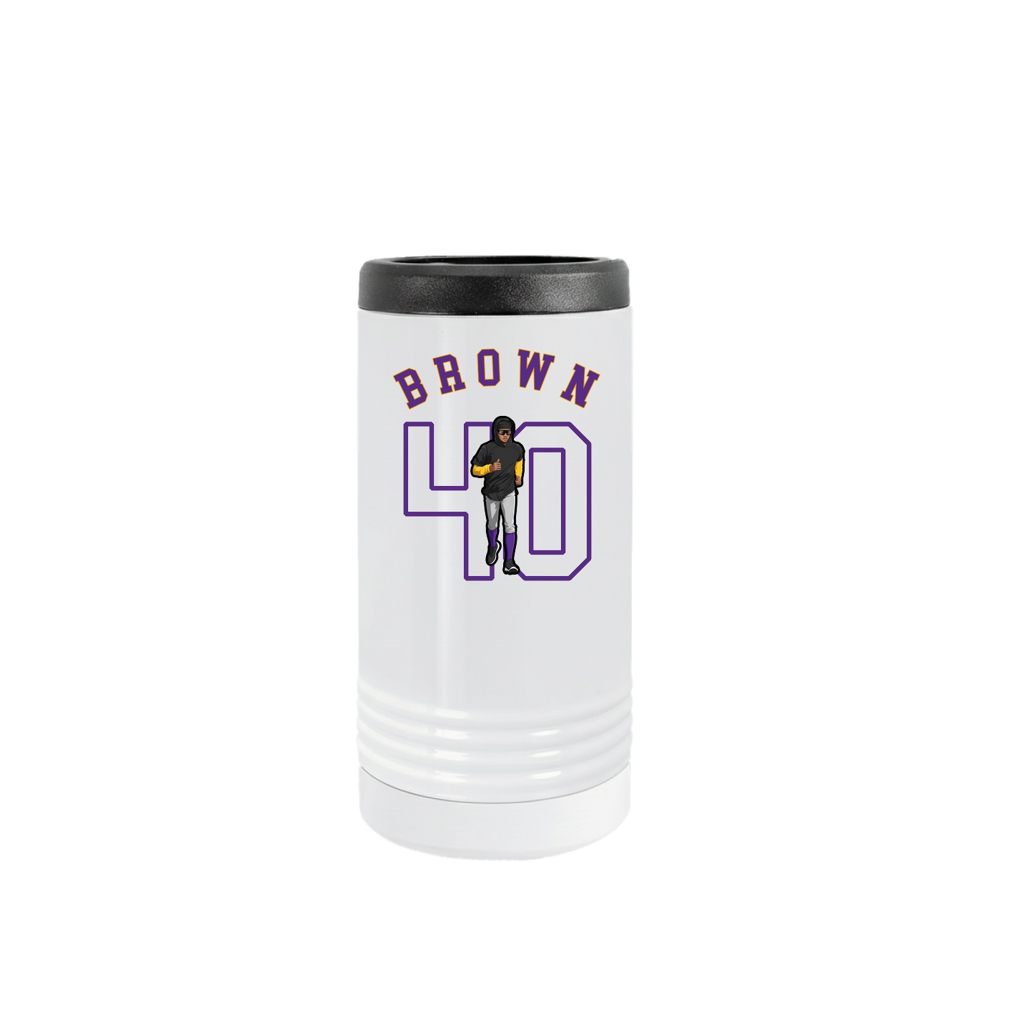 Slim Beverage Holder — Shirsey Arch in White