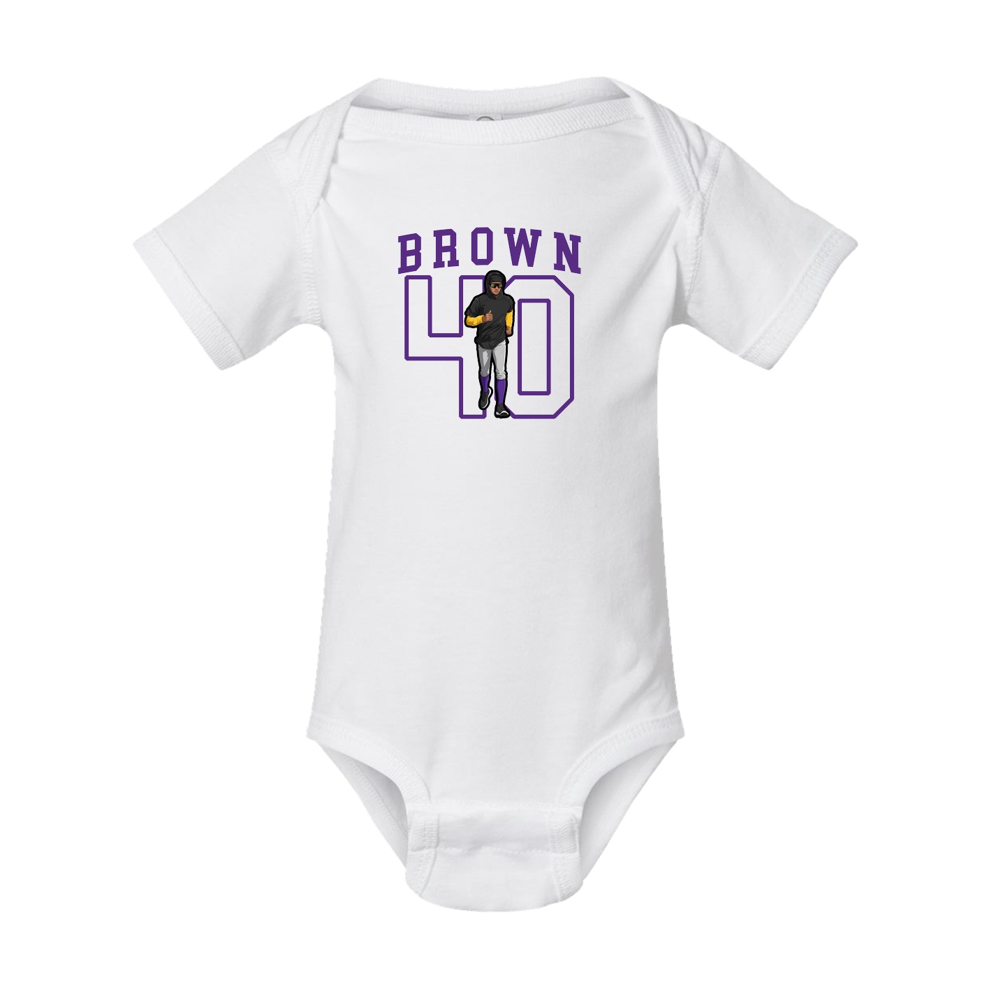 Baby Onesie — Shirsey in White