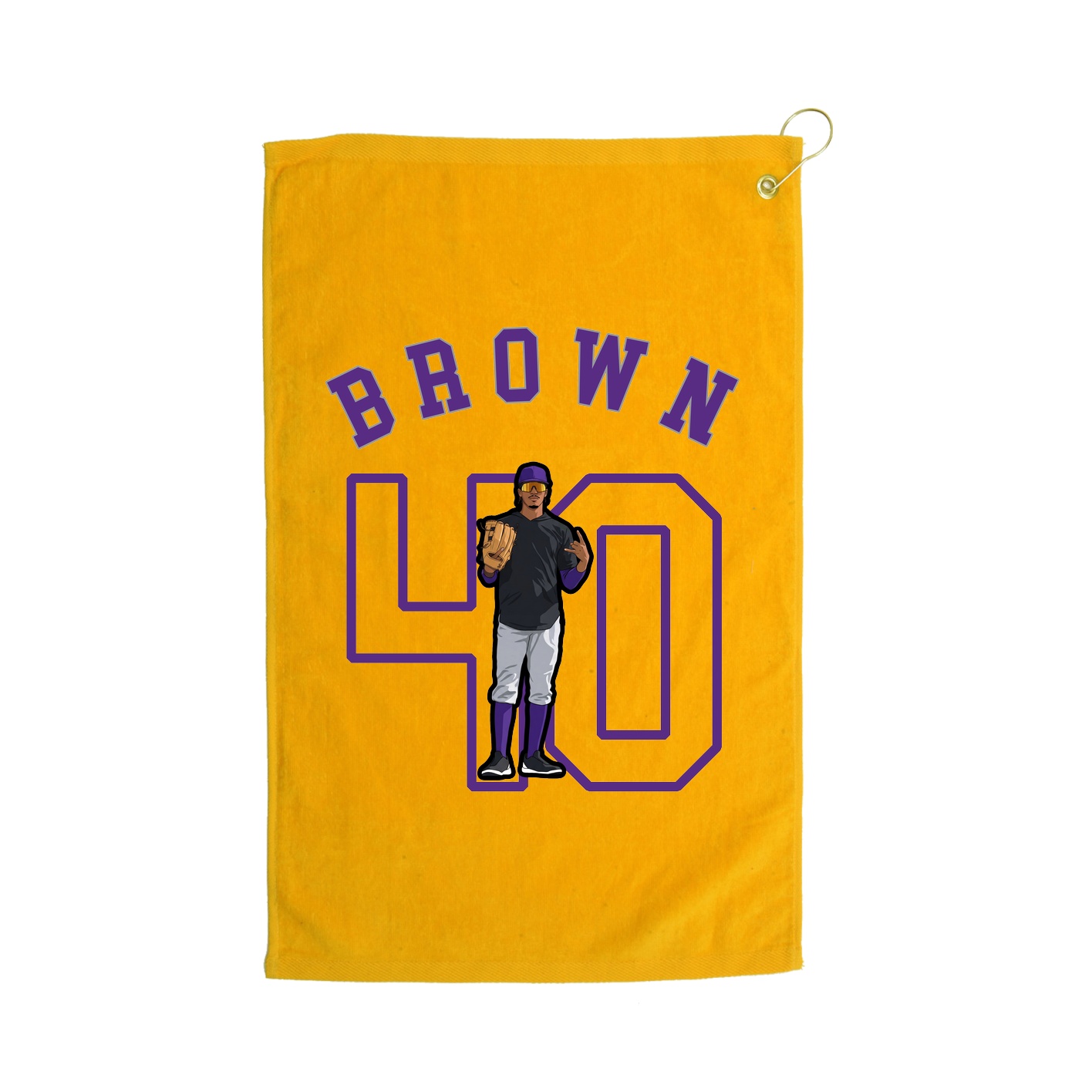 Terry Velour Golf Towel