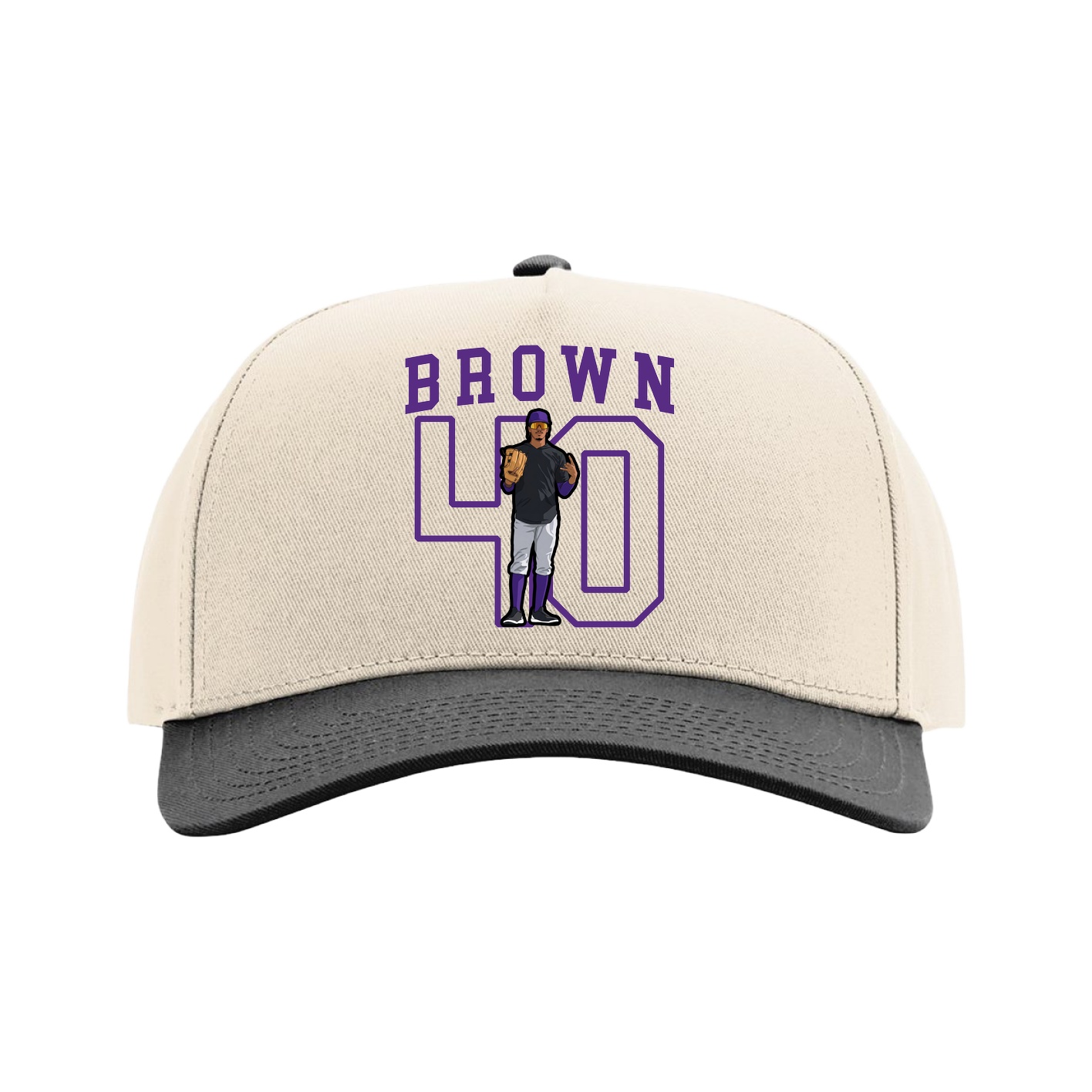 Full Fabric Five-Panel Champ Cap