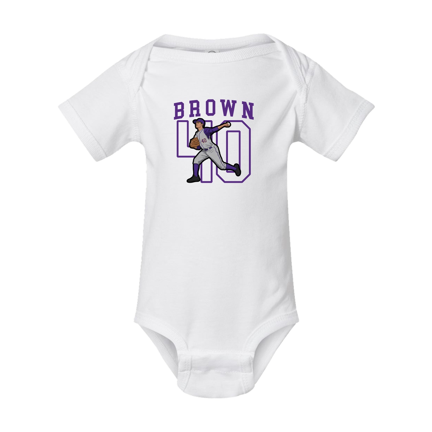 Baby Onesie — Shirsey in White