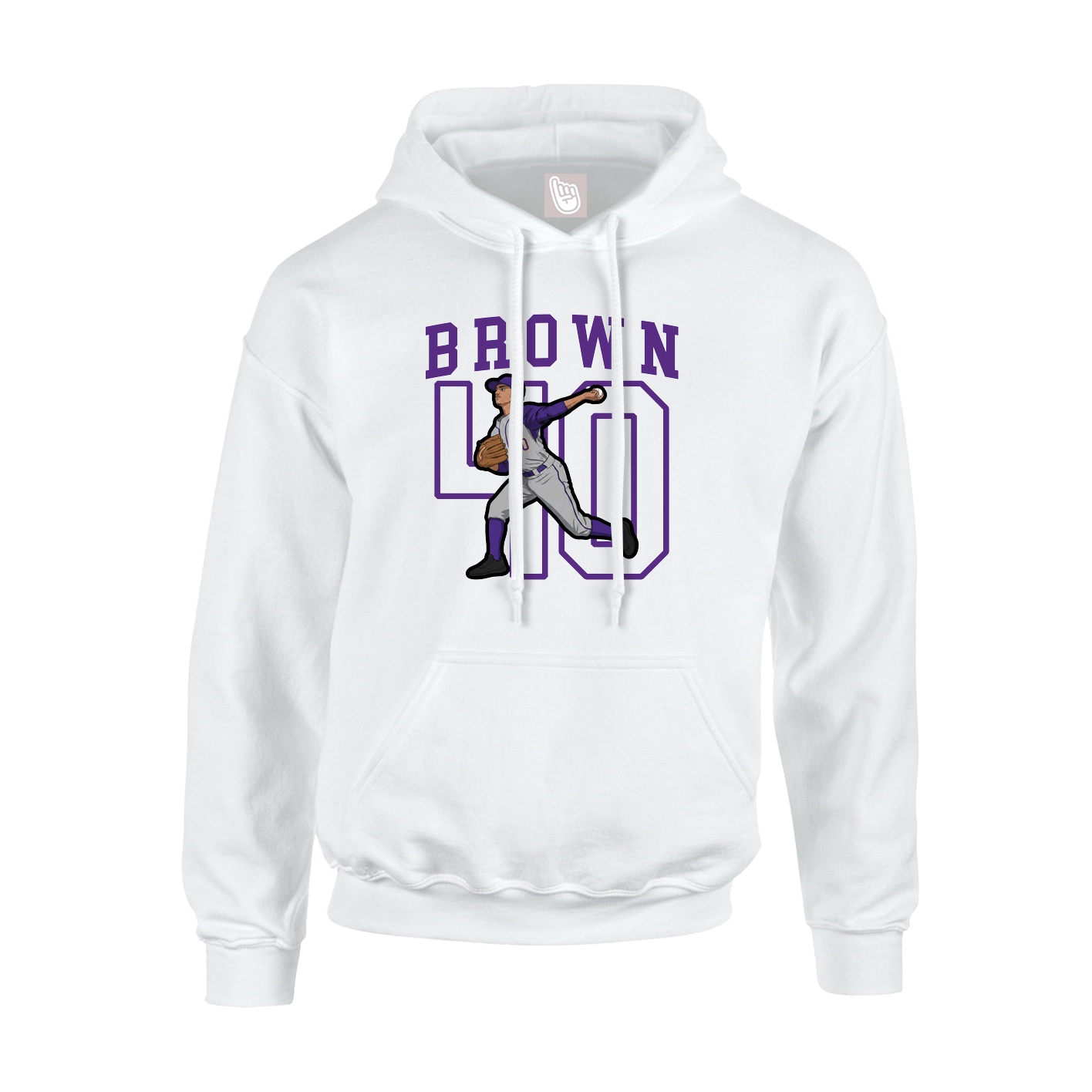 Youth Hoodie — Shirsey in White