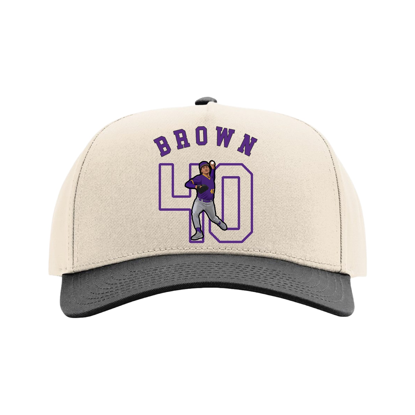 Full Fabric Five-Panel Champ Cap