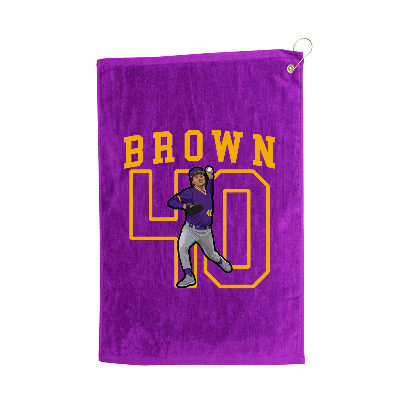 Golf Towel — Shirsey in Purple