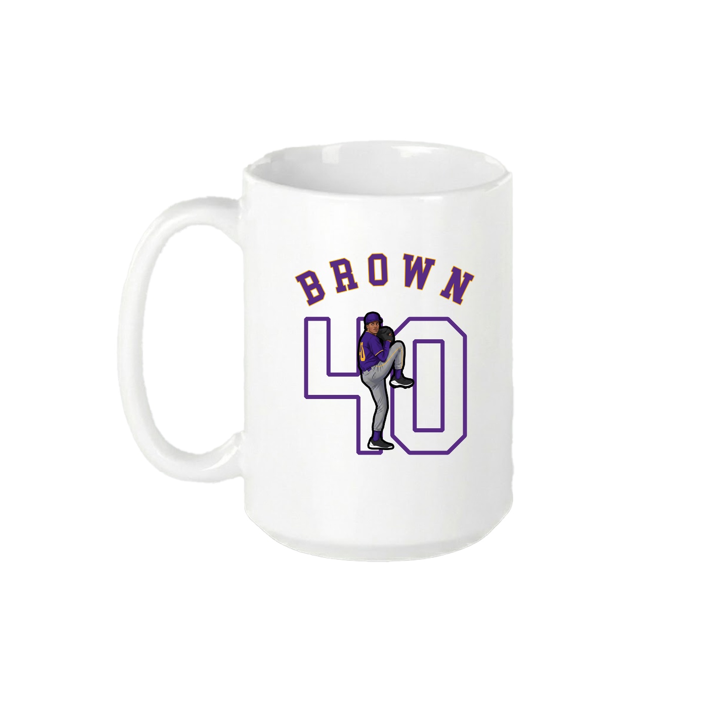 15oz Coffee Mug — Shirsey Arch in White