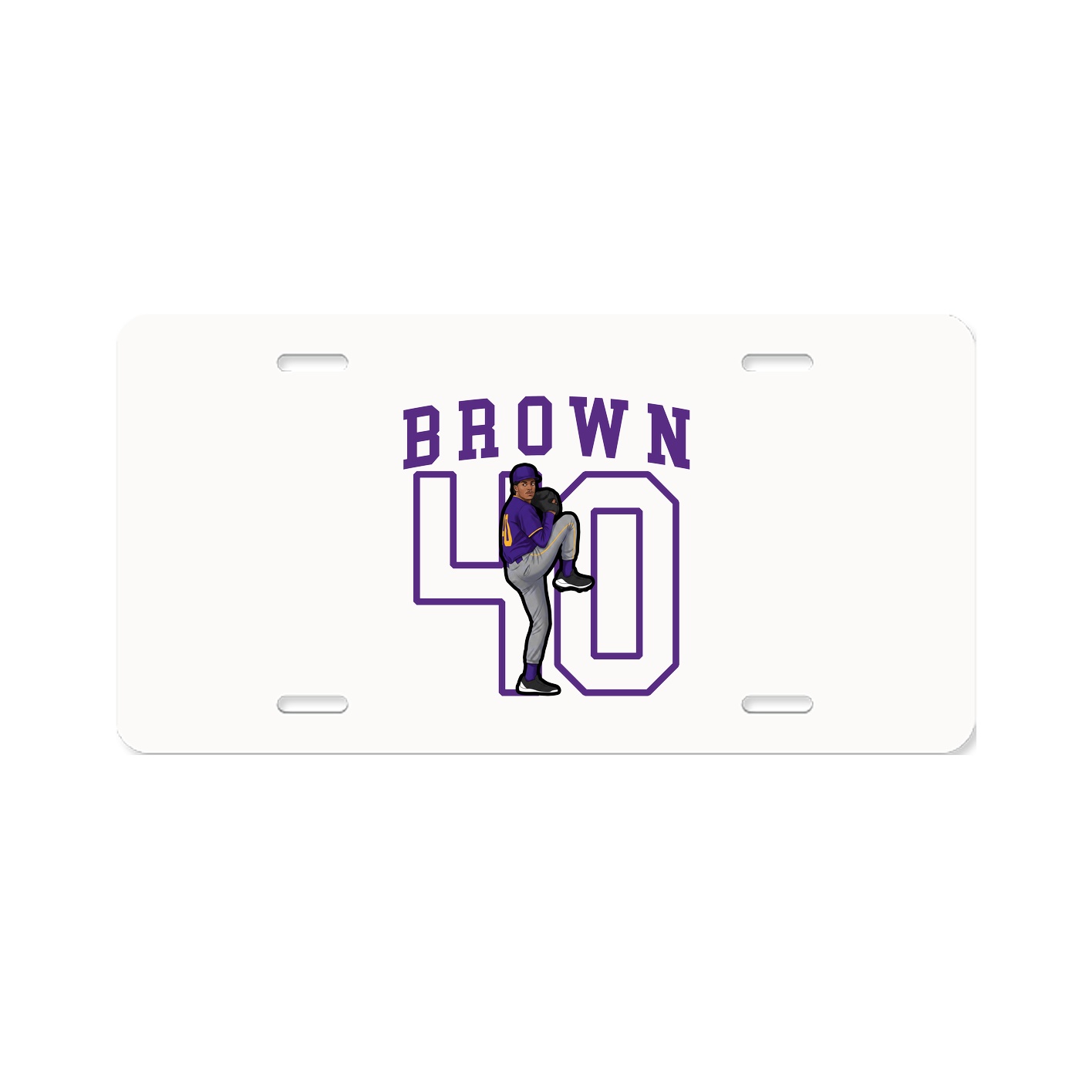 Aluminum License Plate