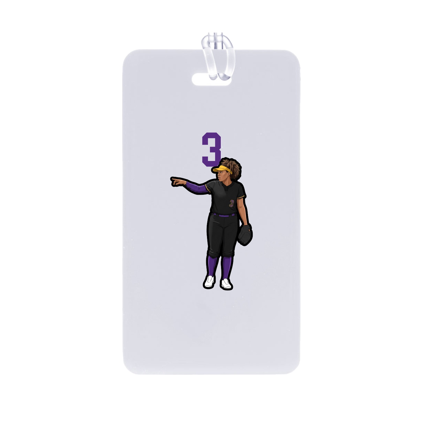 Bag Tag — Number Top in Classic